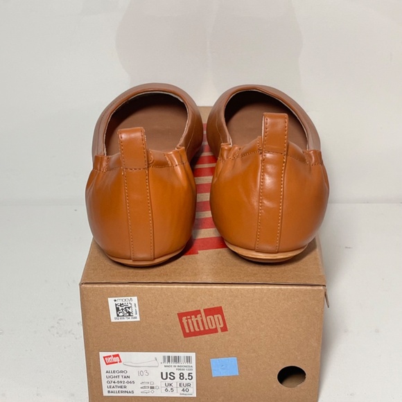 FitFlop Allegro Leather Ballet Flat - Picture 6 of 7